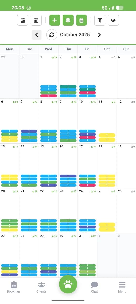 My Pet Walker app screenshot